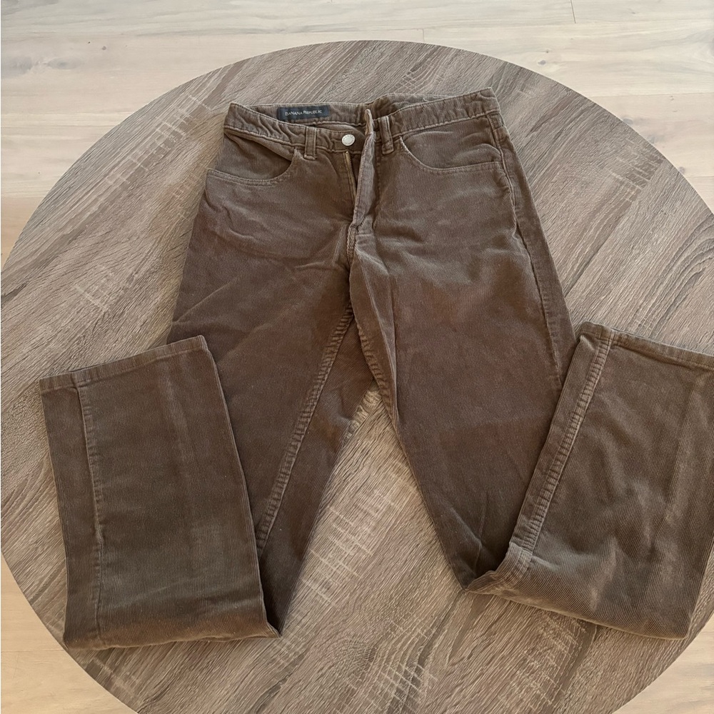 Banana Republic Women's Brown Corduroy Pants
